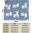 thumbnail image 7 of Funny Throw Blanket Soft Warm Fluffy Fleece Flannel Animal Throw Blankets Cozy Plush Thanksgiving Stuff Bedding Blankets Gifts for Women Boys Girls Adults, 7 of 7