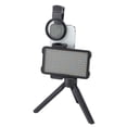 thumbnail image 1 of Luz de Relleno de Tatuaje, Chips lideró Cri de 180 Piezas de Alto Cri 2400K-6400K Fotografía Luz de Llenado 3100 mAh Con Filtro de Lente Cpl de 52 mm para teléfonos Cululares para, 1 of 7
