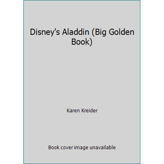 Pre-Owned Disney's Aladdin (Big Golden Book) (Hardcover) 0307123480 9780307123480