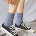 thumbnail image 5 of Women's Thin Cotton Seamless Toe Socks Leather Powder, 5 of 5
