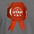thumbnail image 3 of CafePress - A Product Of Utah T Shirt - Mens Comfort Colors Shirt, 3 of 5