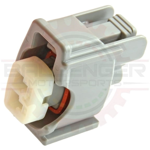 Ballenger Motorsports - 2 way Injector Connector & Ignition Coil, Gray (connector only) Compatible with Toyota # 90980-11875