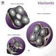 thumbnail image 5 of Cabezal de afeitadora de repuesto Skull Shaver Baron 5 Head, 5 of 5