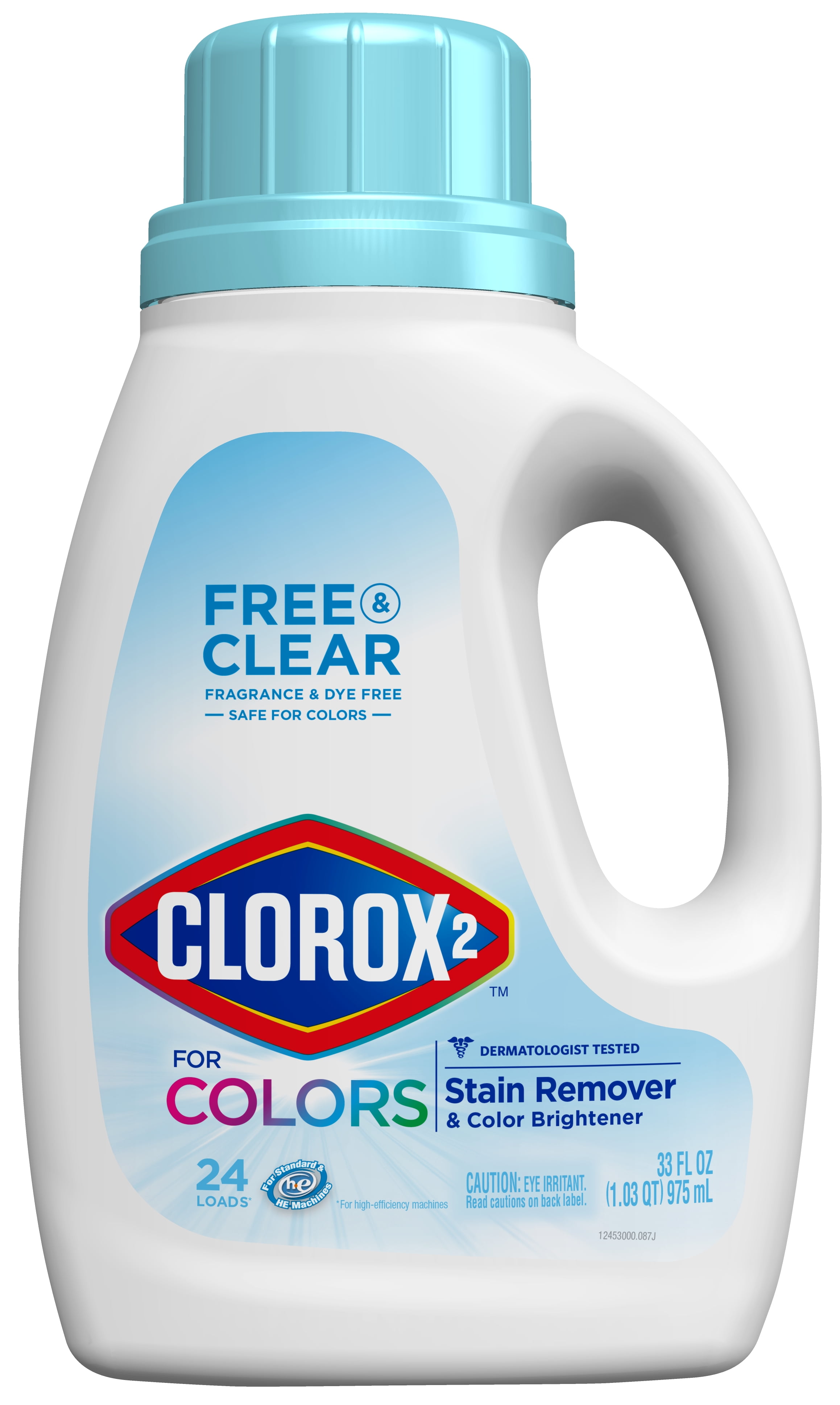 Clorox 2 For Colors Free & Clear Stain Remover And Color Brightener
