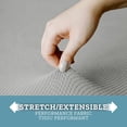 thumbnail image 4 of Housse de canapé SmartFit Pixel Soft Stretch, pièce unique, gris, 4 of 9