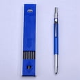 thumbnail image 4 of 2 Set 2.0mm Mechanical Lead Pencil for Draft Drawing Carpenter Crafting Art Sketching with 24 Pcs Refill, Blue & Black, 4 of 7