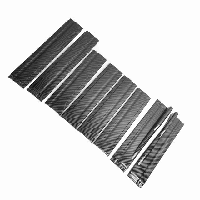 Universal Rear Side Skirts Winglets Diffusers Improve Handling Stability Reduces Air Resistance Sporty Style