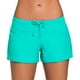 thumbnail image 1 of Neewe Period Swimwear Menstrual Leakproof Swim Shorts Quick Dry 3" High Waist Bathing Suit Bottoms for Teen Girls Women, 1 of 5