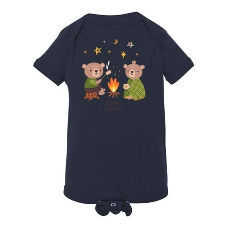 

Camping Bears Near The Campfire Bodysuit Infant -Image by Shutterstock 24 Months