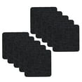 thumbnail image 2 of Qyaukm 10-Pack Iron on Denim Patches for Jeans Repair, Strong Fabric Patches for Knee, Crotch, Inside/Outside, No Sew Diy Clothing Repair Kit for Adults, 10 Jeans Patches, Small Size (7.5X7.5Cm), 2 of 7