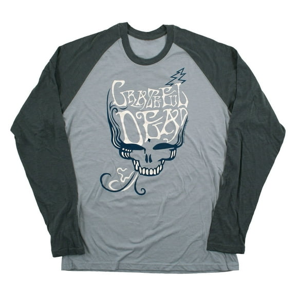 Grateful Dead - Blue Rose Smoke Mens Raglan Tee