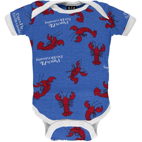 Lobster Pinch Me I'm Dreaming Baby One Piece - 6 month