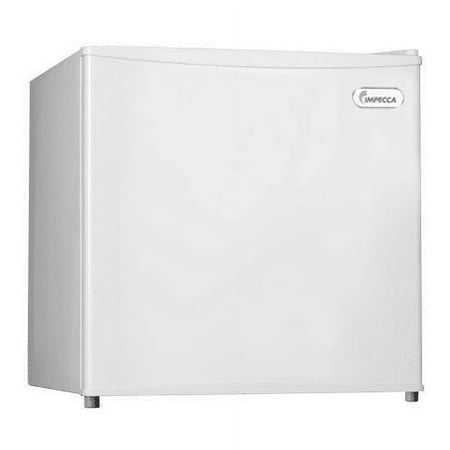 Impecca FC-1110W 19 Compact Freezer with 1.1 cu. ft. Capacity Mechanical Temperature Control Manual Defrost and Reversible Door in White
