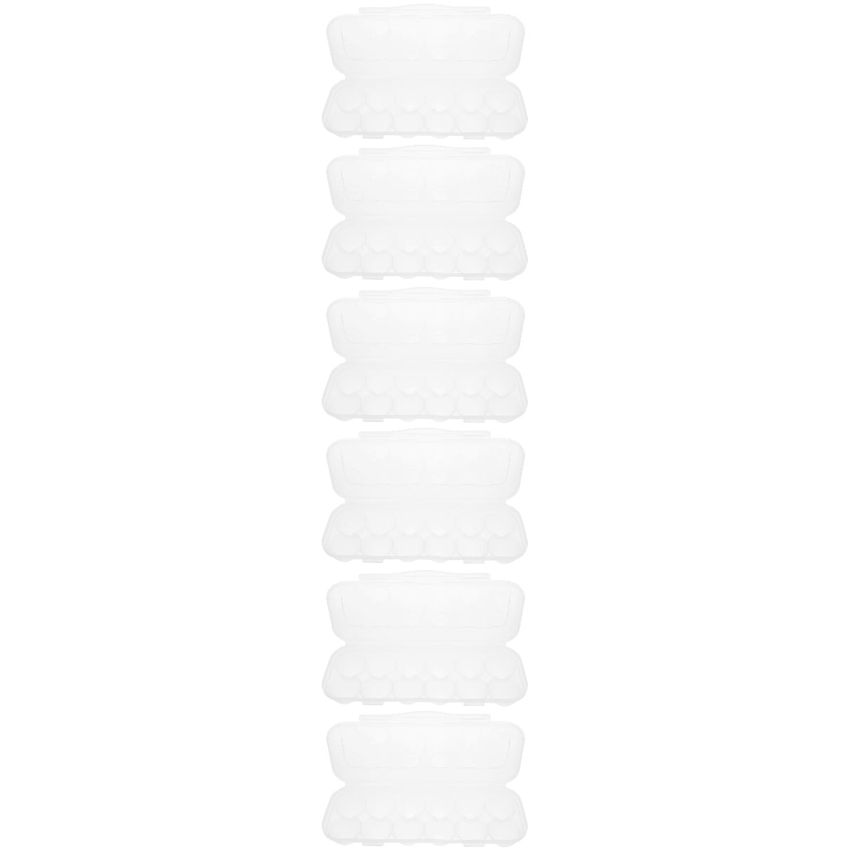 Set of 3 Egg Holder for Fridge Goose Carton Preservation Box