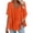 TH260430-Orange, variant on Homenesgenics Long Sleeve Shirts for Women Button Up Buttons V Neck Tops Trendy Dressy Blouses Casual Tunic Womens Fall Clothing New Arrivals Blue XXL