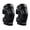 black, variant on Motorcycle Knee Pads, Reflective Off Road Riding Protective Gear, Adjustable Guards