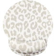thumbnail image 1 of WWS-Leopard Mouse Pad Wrist Support Wrist Rest, Ergonomic Mouse Pad with Non-Slip Base for Office Gaming Working Computers,Desk Accessories Pain Relief Mouse Mat for Home&Game Decor, Beige, 1 of 4
