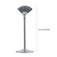 thumbnail image 4 of Stainless Steel Table Number Holder Stands Card Holders for Wedding Birthday Party(Sliver 8in), 4 of 5