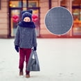thumbnail image 3 of Foldable Waterproof Tote Shopping Bag Hand-held for Grocery Storage Bags Pearlescent, 3 of 6