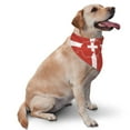 thumbnail image 2 of Switzerland Swiss Map Flag Dog Bandanas Triangle Dog Scarfs For Small Medium Large Dogs And Cats, 2 of 6
