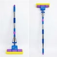 thumbnail image 7 of Sponge Mop with Extendable Stainless Steel Handle - Absorbent for Bathroom, Kitchen, Glass, Living Room Hardwood, Tile, Laminate Floors - Easy Lever Squeeze for Dry & Wet Floors, 7 of 7