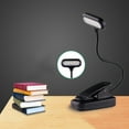thumbnail image 5 of Folding Clip Reading Desk Lamp with USB Cable, Intelligent LED Light for Bedroom Dorm, Portable 360 Adjustable Gooseneck, Battery Option, 5 of 6