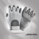 thumbnail image 2 of Guantes De Fitness Guantes de fitness de medio dedo Guantes de ciclismo suaves Accesorios deportivos (M Grey) Ndcxsfigh Para Estrenar, 2 of 8