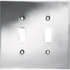 Brainerd Concave Double Switch Wall Plate