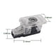 thumbnail image 5 of Suitable for Volvo S90 S80l S60l Xc60 welcome light modified laser projection door light (2 pieces), 5 of 5
