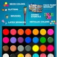 thumbnail image 2 of Kit de pintura facial Zenovika 28 colores Professional Kids, 2 of 6