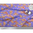 thumbnail image 3 of Soimoi Polyester Crepe Fabric Heart,Hen & Chick Cartoon Decor Fabric Printed Yard 52 Inch Wide, 3 of 3