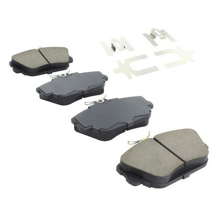 Front Brake Pad Set - Compatible with 1996 - 1999, 2001 - 2007 Ford Taurus 1997 1998 2002 2003 2004 2005 2006