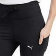 thumbnail image 5 of PUMA Womens Midweight Drawstring Jogger Leggings with Side Pocket Size: S, Color: Black, 5 of 6