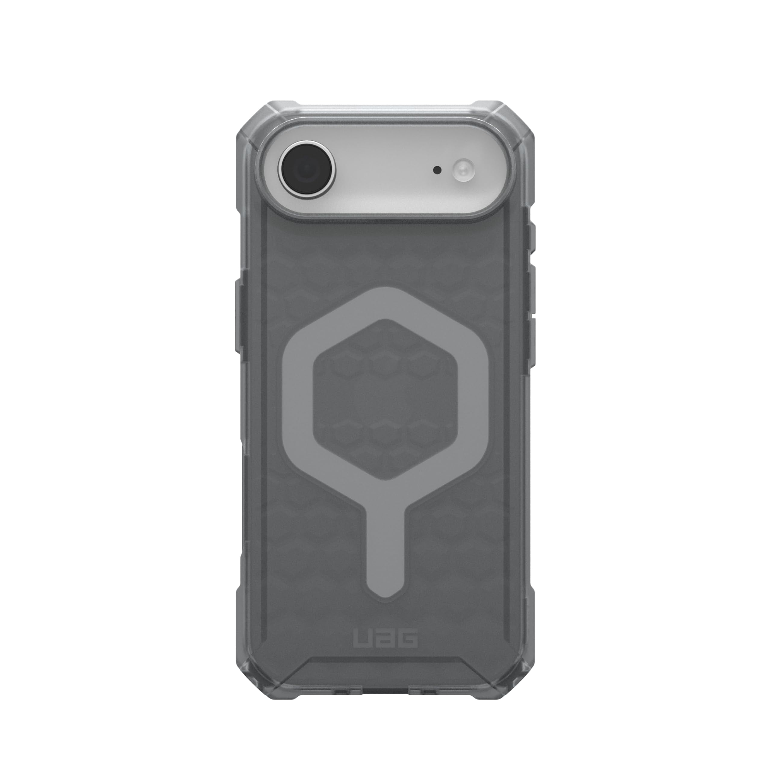 UAG iPhone Air Case Essential Armor - Compatible with MagSafe Translucent Military Grade Protective Cover, Ash