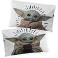 thumbnail image 2 of Star Wars The Mandalorian Ensemble de Draps 4 Pcs pour Lit Simple pour Enfants, 2 of 3