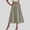 Army Green, variant on Women A-Line Skirts Pleated High Waist Maxi Skirt Full Ankle Length Casual Solid Color Long Skirts
