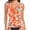 NEW COLOR 445, variant on RELLECIGA Women's Shirred Swim Tops Cutout Swimsuits Tummy Control Bathing Suit Tops Tankini Tops for Women