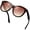 Q08 - tortoise shell gradient brown lens, variant on KANASTAL Cateye Sunglasses Polarized for Women Men Acetate-TR90 Frame Retro Pointy Party Sun Glasses Driving Traveling Black Lens