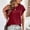 Green, variant on ATENAR Womens Shirts Casual Shirts Plus Size Solid Tops Army Green M