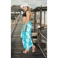 thumbnail image 2 of LA LEELA Women's Bikini Wraps Beach Wrap Cover up Sarong Skirt Bathing suit Swimsuit Cover Ups for Swimwear Women One Size Eastern, Hibiscus, 2 of 4