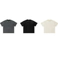 thumbnail image 5 of Afdoent T Shirts For Men Male Casual Loose Fit T Shirt With Neckline Steel Logo For Summer Everyday Wear Comfortable Breathable Tee Classic Tee, 5 of 6
