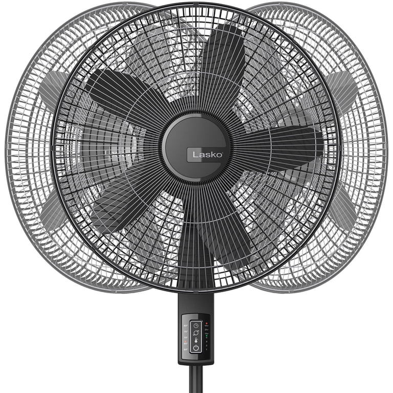 Lasko Elite Collection Quiet Blade Pedestal Fan with Remote Control and  Adjustable Thermostat, Black - Walmart.com