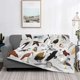 thumbnail image 2 of Fotbe Animal Bird Manta de Franela con Estampado, Manta Ultrasuave para Cama, Sofá, Auto, Hipoalergénica y Antibolitas-80"x60", 2 of 6