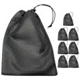 thumbnail image 1 of 8 Pcs Sacs en Filet Sacs à Cordon Sacs de Rangement Multi-Usages-Sacs Filet Sacs à Linge, 1 of 8