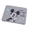 thumbnail image 4 of Cesta de almacenamiento Lambs & Ivy Disney Mickey Mouse de lona gris, 4 of 4