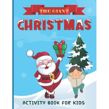 Christmas Activity Book for Kids : : Ages 5-8, Coloring Pages, Dot to ...
