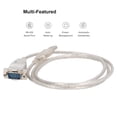 thumbnail image 3 of Adapter USB To Serial Adapter 3.3ft USB To RS232 Male 9pin DB9 Serial Cable For  11 10 8 7 XP Vista 2000 98 For OS X 8 Silver, 3 of 8