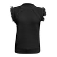 thumbnail image 5 of FUYUDY Women Shirts Knitted Sleeveless Sweater Vest Casual Crochet Tops Soft Summer Pullover Yarn Tank Blouse Leisure Female Solid Color Dailywear, 5 of 5