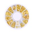 thumbnail image 2 of 3D Nail Art Star And Moon Hollow Alloy Nail Decoration Tips Decoration Manicure Wheel, 2 of 2