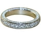 WREESH Bagues de Mo pour Femmes Diamant Complet Zircon Bijoux Anniversaire Cadeau Taille 6-10 – image 4 sur 5
